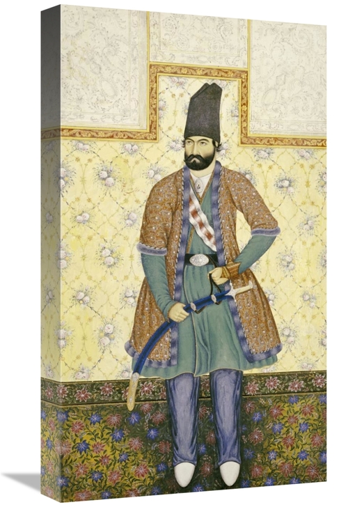 Global Gallery GCS-266384-22-142 22 in. A Qajar Nobleman Art Print - A