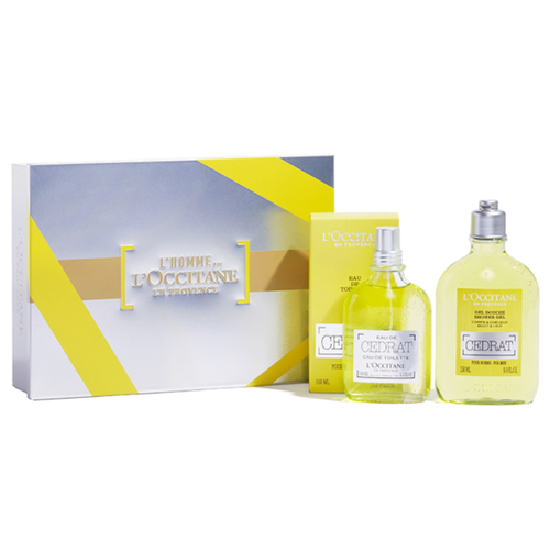 Men's Perfume Set Eau De Cedrat L´occitane (2 pcs)