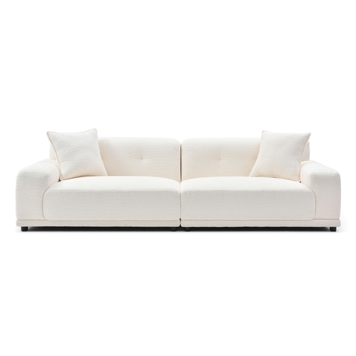 110.23'' Teddy Fleece Couches and Sofas with Extra Deep Seats 2