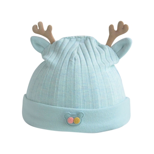 Cartoon Antlers Cute Newborn Cap Fetal Cap Basin