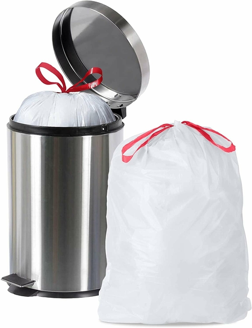 Pack of 150 Clear Liners with Draw Tape 28.5 x 38, 23 Gallon Low