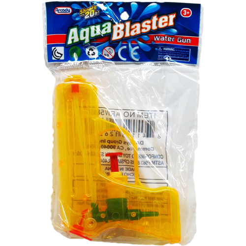 4.5" Assorted Color Toy Water Gun