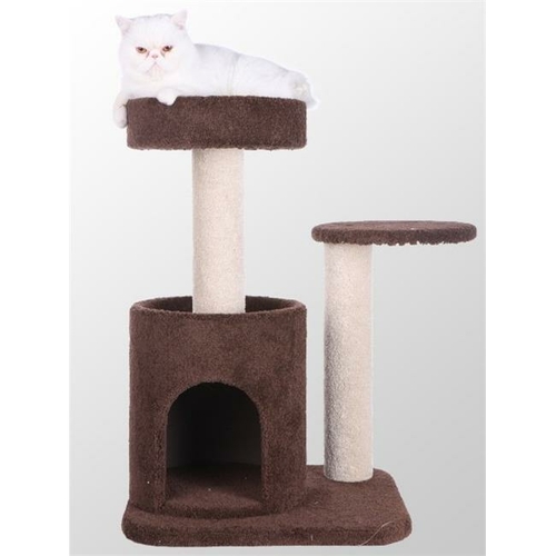 Armarkat F3005 Carpeted Real Wood Cat Tree Condo  Kitten Activity Tree