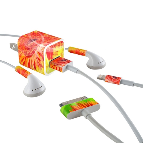 DecalGirl Collective ACH-GERBERA Apple iPhone Charge Kit Skin - Gerber