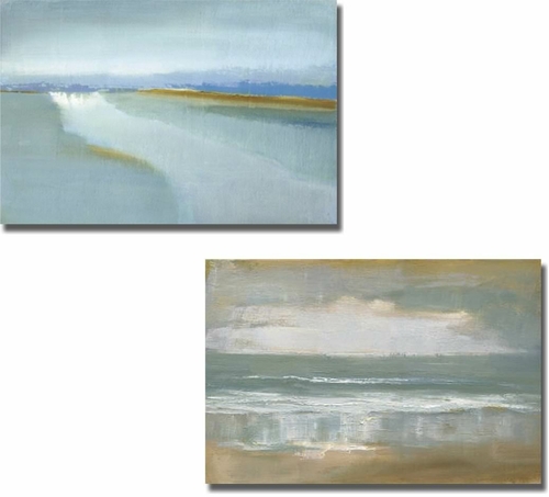 Artistic Home Gallery 1624A014CG Flow & Shoreline by Caroline Gold 2-P
