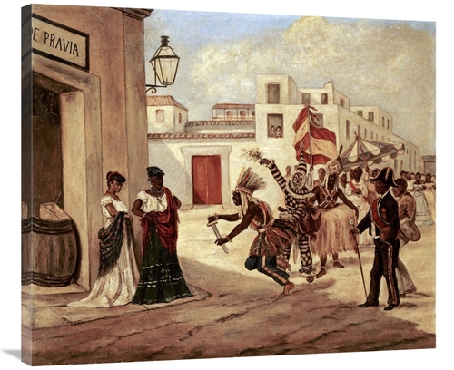 Global Gallery GCS-268218-36-142 36 in. Carnaval Art Print - Victor Pa