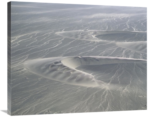 Global Gallery GCS-452921-2835-142 28 x 35 in. Aerial of Barchan Dunes