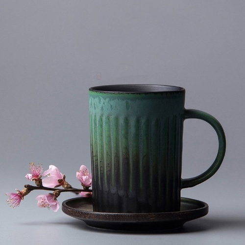 zakka Style Forest Coffee Cup