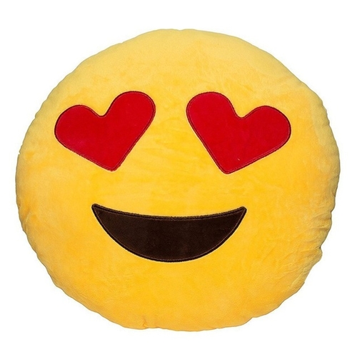 32cm X 10cm Smile Emoji Throw Pillow Stuffed