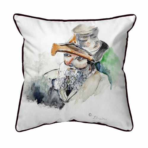 Betsy Drake HJ716 18 x 18 in. Old Salt Large Indoor & Outdoor Pillow