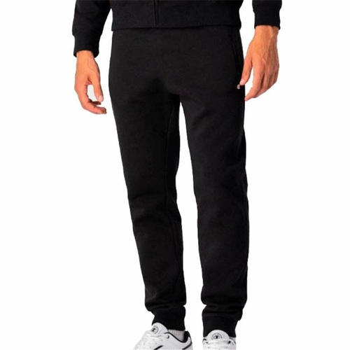 Long Sports Trousers Champion Elastic Logo Black Men