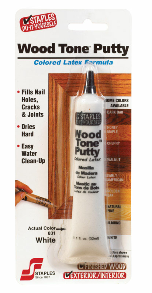 HF Staples 831 1.5 oz Wood Filler Tone - White