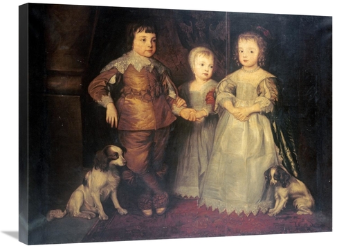 Global Gallery GCS-267491-30-142 30 in. The Children of King Charles I