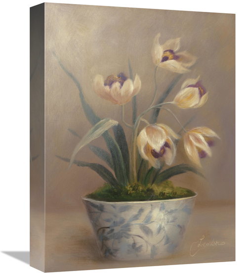 Global Gallery GCS-121169-1216-142 12 x 16 in. Olivias Flowers III Art