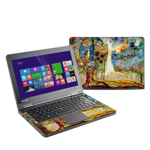 DecalGirl LY12-BHELLO Lenovo Yoga Thinkpad 12 Skin - Blue Hello