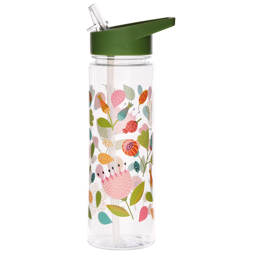 Reusable Floral Autumn Falls 550ml Water Bottle