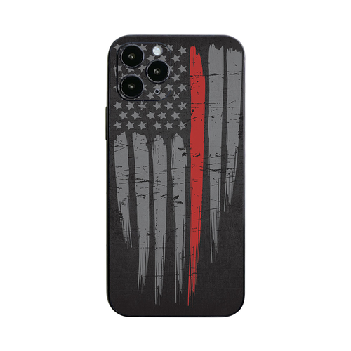 MightySkins APIPH12PR-Thin Red Line Skin for Apple iPhone 12 Pro - Thi