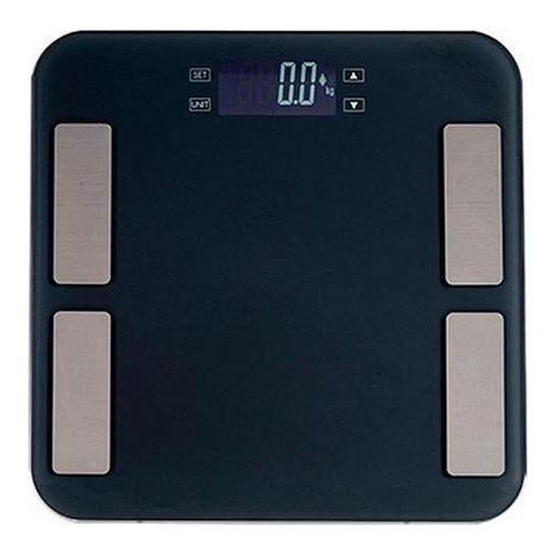 Digital Bathroom Scales Grey Metal