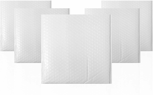 Pack of 25 White Poly Bubble Mailers 6.5 x 7.5 Padded Envelopes 6 1/2