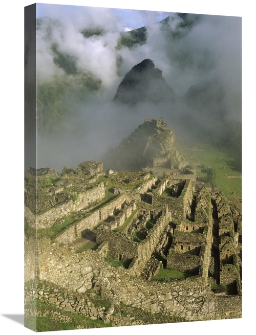 Global Gallery GCS-453507-1624-142 16 x 24 in. Ruins of Machu Picchu&#