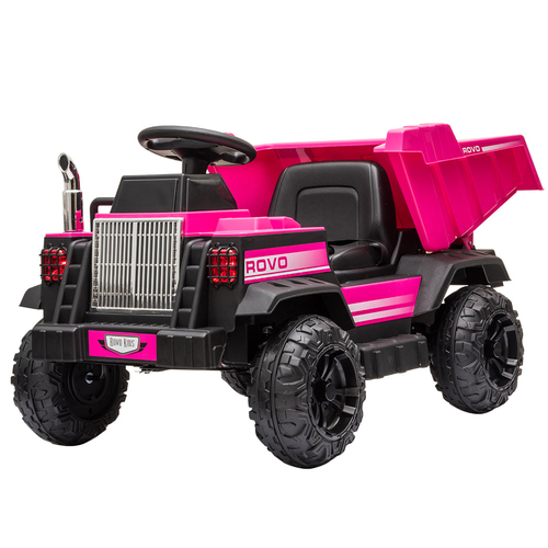 ROVO KIDS Electric Ride On Children's Toy Dump Truck with Bluetooth