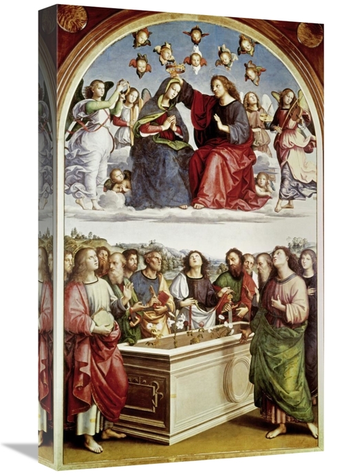 Global Gallery GCS-279515-22-142 22 in. Coronation of the Virgin Art P