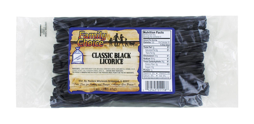 Ruckers Wholesale & Service 9235375 7 oz Family Choice Black Licorice