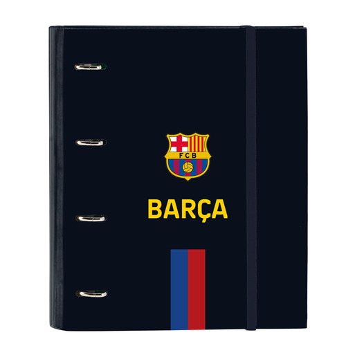 Ring binder F.C. Barcelona Maroon Navy Blue 27 x 32 x 3.5 cm