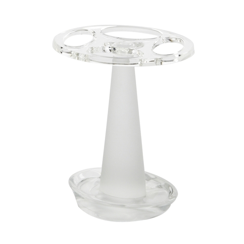 Umbra 020211-220 Vapor Toothbrush Holder - Transparent White