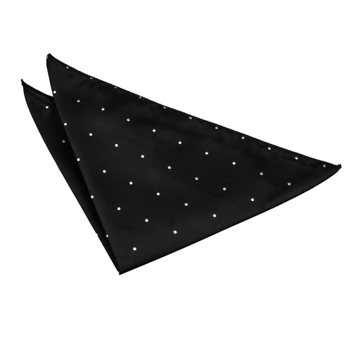 Pin Dot Handkerchief - Black