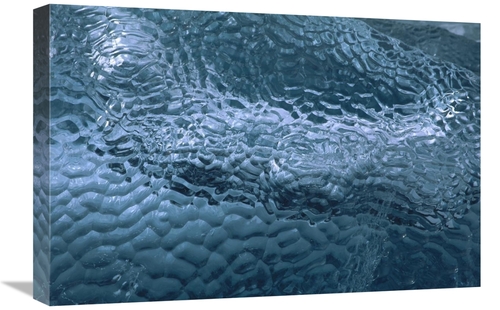 Global Gallery GCS-397809-1624-142 16 x 24 in. Detail of Dimpled Ice o