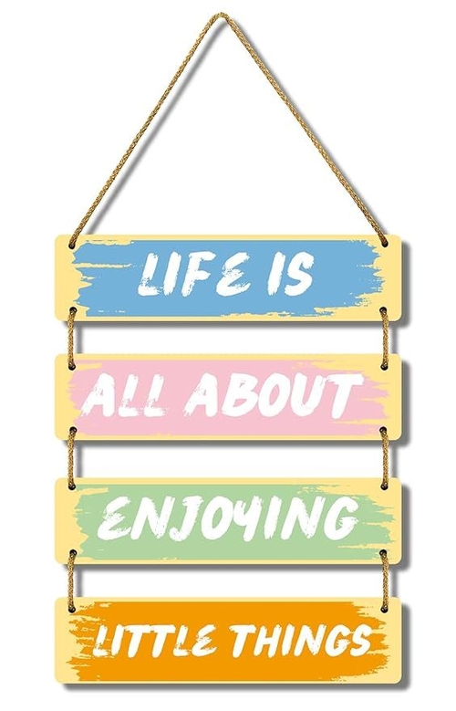 Motivational Quotes Decorative Wall Art MDF Wall Hanger for Living