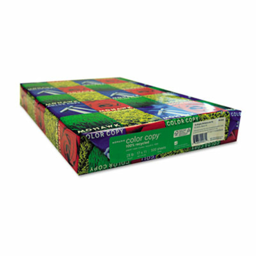 Mohawk 54-302 Color Copy 100% Recycled Paper- 96 Brightness- 28lb- 11 