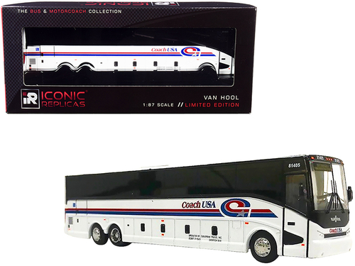 Van Hool CX-45 Bus \Coach U.S.A.\" (East Brunswick New Jersey) White