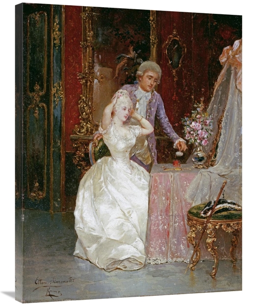 Global Gallery GCS-267302-36-142 36 in. in the Boudoir Art Print - Ett