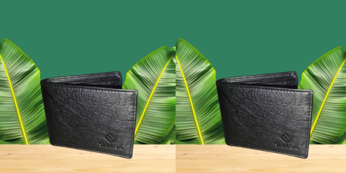 Men Stylish Black Artificial Leather Wallet PACK OF 2