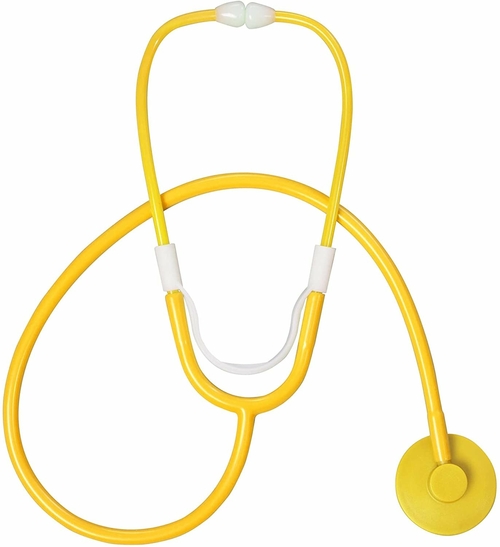 Dukal Pack of 10 Disposable Single Head Stethoscopes with 22” Y Piece