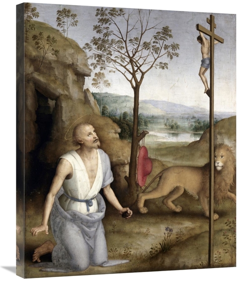 Global Gallery GCS-279396-30-142 30 in. St. Jerome in the Desert Art P