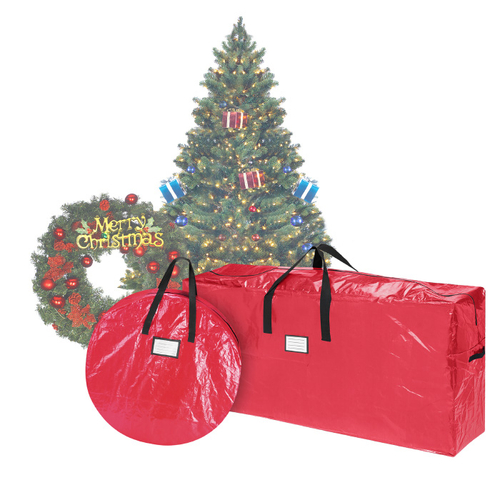 Elf Stor 83-DT5523 5077 Storage Christmas Tree Storage Wreath Bag - 9 