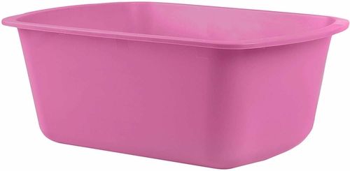 Polypropylene Wash Basins 7 Quart. Pack of 50 Rectangular Portable