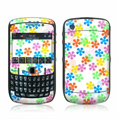 DecalGirl BBC5-FLOWER BlackBerry Curve 8500 Skin - Flower Power