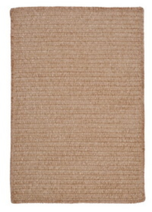Colonial Mills Rug M801R048X048S Simple Chenille - Sand Bar 4 ft. squa