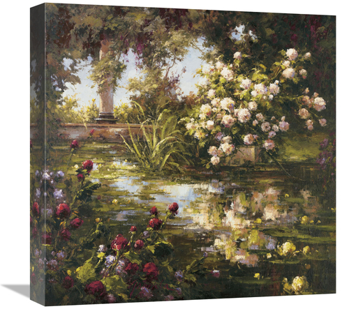 Global Gallery GCS-123272-1818-142 18 x 18 in. Juliets Garden III Art 