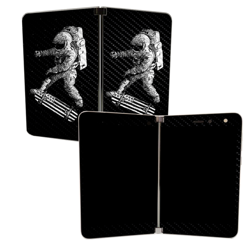 MightySkins CF-MISURDUO-Space Kickflip Carbon Fiber Skin for Microsoft
