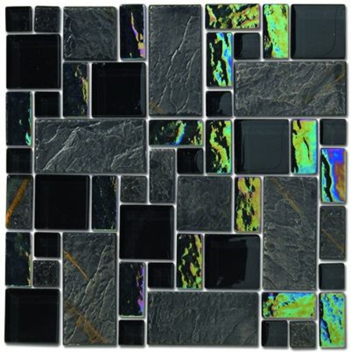 S0003 Alps Glass Mosaic Tile - Tirol