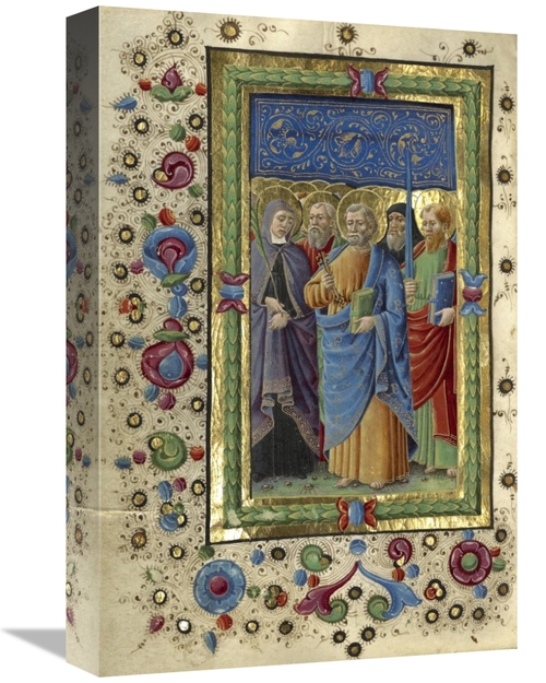 Global Gallery GCS-456810-1218-142 12 x 18 in. All Saints Art Print - 