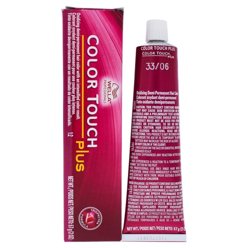 Wella I0086978 Color Touch Plus Demi-Permanent Hair Color for Unisex -