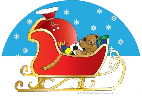 Creative Shapes Etc SE-0768 4.5 x 4 in. Mini Notepad, Sled - 35 Sh