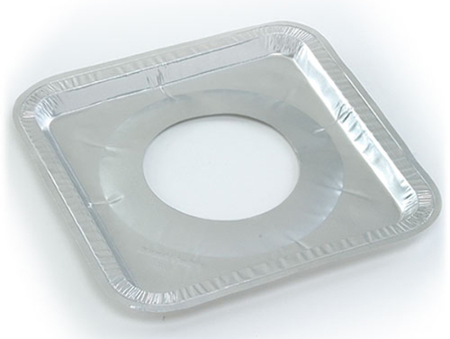 Aluminum Large Square Gas Burner Guard - Nicole Home Collection