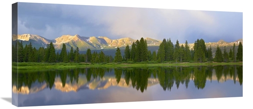 Global Gallery GCS-396671-36-142 36 in. Panorama of West Needle Mounta